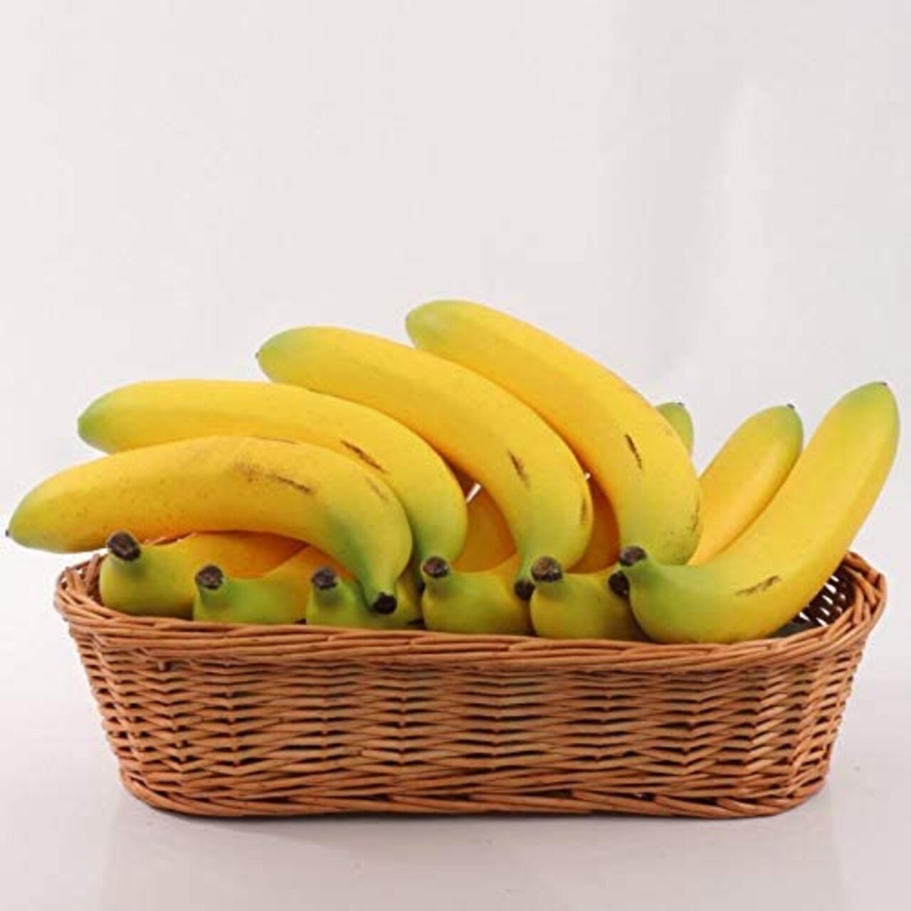 Set of 6 Real Touch Artificial Bananas - Add a Touch of Nature to Your Home Decor